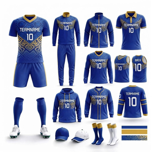 Derniers modèles de maillots de football pour jeunes, ensemble respirant, couleur personnalisée, kit d'entraînement de football, nouveau modèle, uniforme de football en gros - Product Image 6