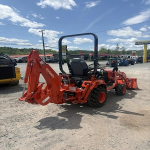 Durable Kubota BX23S compact tractor loader backhoe 4WD 60 mower 143 hours strong performance for farm landscaping - Product Image 2