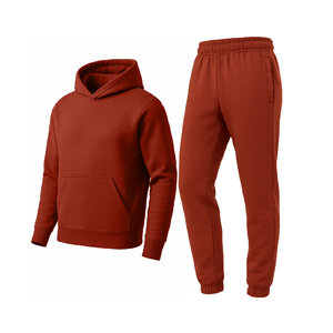 Conjunto de Sudadera con Capucha y Pantalones Deportivos de Punto de Alta Calidad para Hombre, Tallas Grandes, Color Personalizado, Corte Ajustado, Transpirable y Ecológico - Product Image 4