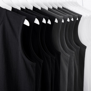 Débardeur pour homme - 100% polyester, séchage rapide et respirant, anti-rétrécissement, motif uni, style décontracté - Product Image 3