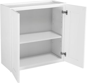 Armadietto da <span class=keywords><strong>Cucina</strong></span> a Parete Cotowins RTA Bianco Stile Shaker 24x12x24 Pollici in Compensato con Chiusura Ammortizzata, Disponibile in Magazzino USA, Pronto per l'Assemblaggio, OEM - Product Image 5