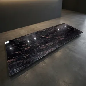 Top Selling Paradizo Brown Leather Granite Export Quality Natural <b>Stone</b> with Leather Finish for Residential Commercial - Product Image 3