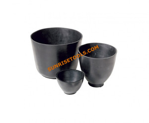 SUNTOOLS/STIPL 4" Non-Toxic Flexible <b>Rubber</b> Mixing Bowl (Irregular Shape) for Jewelry Making Mould Making Sample Making Services - Product Image 3