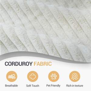 Divano modulare a conversione gratuita da due posti letto oversize con configurazione flessibile in morbido velluto a coste in velluto a nuvola divani da soggiorno - Product Image 4