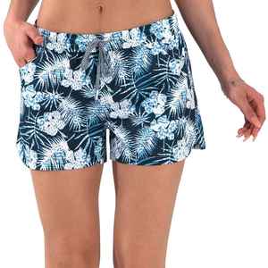 ผ้ากันแดด UV พิมพ์ลายดิจิทัล ระบายอากาศได้ดี กางเกงขาสั้นชายหาดสำหรับผู้หญิง ปรับเชือกผูกได้ สกรีนโลโก้ตามสั่ง - Product Image 2