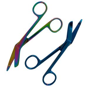 Ciseaux chirurgicaux en acier inoxydable faits à la main, ensemble d'instruments de couleur arc-en-ciel très vendus, fabriqués en plastique par Dentavex pour hôpitaux - Product Image 4