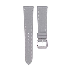 Bracelet de montre en cuir Epsom finition satinée pour montres habillées élégantes, montres de luxe, export en gros, vente directe d'usine, ODM - Product Image 5