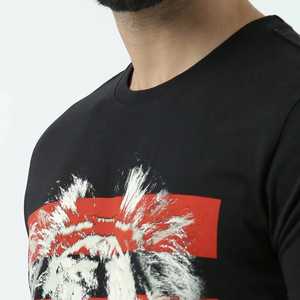 T-shirt pour homme avec logo personnalisé, broderie personnalisée, imprimé avec votre propre logo de marque, t-shirt à manches courtes pour homme - Product Image 4