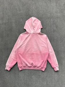 Sudadera con Capucha de Invierno para Mujer de Alta Calidad, Lavado Ácido, 100% Algodón, Color y Talla Personalizables, Superventas, Servicio OEM - Product Image 3