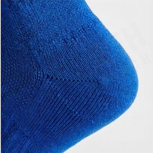 Blue Ankle Socks Solid Color Knitted Breathable Casual Daily Wear for Adults - Product Image 6