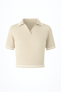 Wholesale Custom Design High Quality Plain Women Golf Polo Shirt Casual Sports Polo T Shirt Custom Logo Color Custom Apparel - Product Image 3