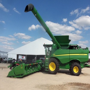 Fast Selling Two <b>Rows</b> Combine Grain Harvester Machine for Corn Rice Wheat Garlic & Silage - Product Image 4