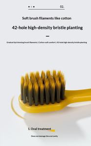 Kit dentaire d'hôtel écologique <span class=keywords><strong>et</strong></span> biodégradable avec brosse à dents <span class=keywords><strong>et</strong></span> dentifrice à manche en paille de blé pour restaurants <span class=keywords><strong>et</strong></span> voyages - Product Image 4