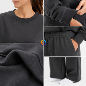 เสื้อสเวตเชิ้ตผู้หญิงมีสไตล์ เนื้อผ้าบางเบา ระบายอากาศได้ดี ด้านในอบอุ่น สวมใส่สบาย ลุคสบายๆ ทันสมัย เหมาะกับการสวมใส่ในชีวิตประจำวัน - Product Image 5