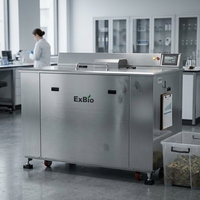 Mesin Pengolah & Pengompos Sampah Makanan Exbio 500kg/hari Kapasitas Besar dengan Motor Induksi Stainless 304
