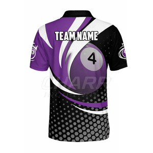 Camiseta de Polo Transpirable para Billar, Manga Corta, Jersey Deportivo para Entrenamiento Diario, Hecho en Pakistán - Product Image 5