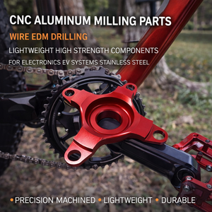 ชิ้นส่วนอะลูมิเนียมกัดซีเอ็นซี ชิ้นส่วนเจาะด้วยลวดอีดีเอ็ม น้ำหนักเบา แข็งแรงสูง สำหรับอุปกรณ์อิเล็กทรอนิกส์ ระบบอีวี สแตนเลส - Product Image 3