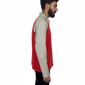 Nueva Llegada 2026 Camiseta Polo para Hombre de Manga Larga con Hombros Caídos y Diseño a Rayas 100% Algodón - Product Image 6