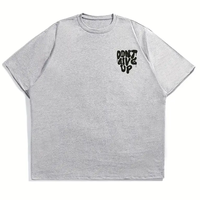 Camisetas Personalizadas de Corte Regular para Hombre, 100% Algodón Ecológico, Manga Corta, Venta al por Mayor, Impresión Digital de Logotipo, Juego de Camisetas de Alta Calidad