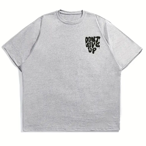 Camisetas Extra Grandes Personalizadas para Hombre, 100% Algodón, Lisas, al por Mayor, con Impresión Digital de Logotipo, de Alta Calidad - Product Image 2