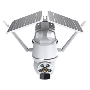 Precio de Fábrica al por Mayor, Cámara IP PTZ Solar 4G/Wifi, IP65 Impermeable, Visión Nocturna, Cámara de Seguridad para Exteriores, Aplicación Tuya, Cámara CCTV - Product Image 1