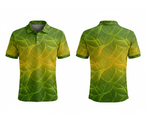 OEM Sublimation Polo Shirt Breathable Polyester Custom Design for Men Women Youth Quick-Dry Dry-Fit Active Polo - Product Image 6