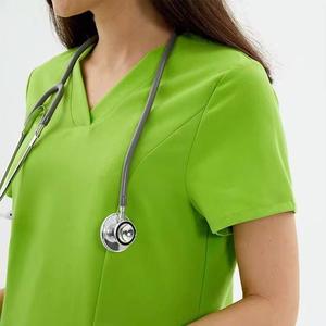 New Surgical Wholesale Nurse Hospital Medical Uniforms <b>Scrubs</b> Nursing Care <b>Set</b> Clinic and Beauty Salon Women <b>Scrub</b> <b>Set</b> - Product Image 3