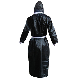Best Selling Custom Brand Custom Made Premium <b>Boxing</b> <b>Robe</b> for Men and Women High Quality Hood Made in Pakistan Cheap Price - Product Image 6