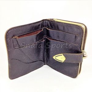 กระเป๋าสตางค์หนังวัวแท้แบบพับได้สำหรับผู้ชาย ทำมือ หนังเครซี่ฮอร์ส ป้องกัน RFID ดีไซน์เรียบง่าย หนังฟูลเกรน เหมาะเป็นของขวัญ - Product Image 4