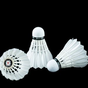 Vietnam Manufacturer Vina-Star Premium Professional Tournament Level <b>Badminton</b> Shuttlecocks 1 Dozen Class Goose Feather Stable - Product Image 3