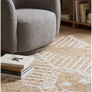 Best Selling Products Geometric Pattern Natural Jute Area <b>Rug</b> Rectangle Bohemian Flat Weave <b>Non</b> <b>Slip</b> Living Room Decor - Product Image 4