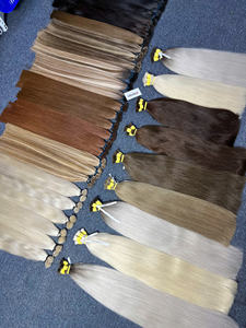 Extensions de cheveux vierges vietnamiens 100% naturels, blondes, toutes longueurs de 12 à 32 pouces, super double drawn, pointes droites - Product Image 5