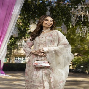 <b>Eid</b> Sale Indian and <b>Pakistani</b> Heavy Embroidery Work <b>Dresses</b> <b>Pakistani</b> and Indian Salwar Kameez Three Piece Saari for Women - Product Image 6