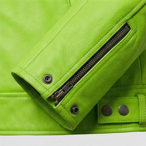 Blouson en cuir pour motos, haute qualité, couleur personnalisée, vêtements de sport, techniques d'impression Hump, pour motards et équipes de course, durable - Product Image 6