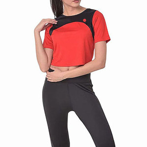Camiseta Corta para Mujer, Cómoda, de Manga Corta, Informal, de Tela Ligera, para el Uso Diario, Moda de Verano - Product Image 4