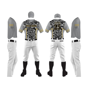 Ensemble Maillot et Pantalon de Baseball pour Hommes, Vente Chaude, Marque Privée, Design Personnalisé, 100% Polyester, Séchage Rapide, Respirant - Product Image 1