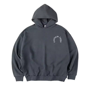 Sudaderas con Capucha y Sudaderas Lisas Personalizadas con Logotipo, de 450 g/m², 80% Algodón, 20% Poliéster, para Hombre, Unisex - Product Image 3