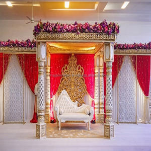 FRP Mandap Decor for Weddings Durable and Elegant Wedding <b>Decorations</b> - Product Image 1