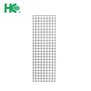 Black <b>metal</b> wire hanging <b>grid</b> <b>panel</b> - Product Image 6