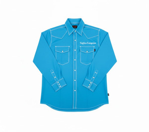 Camisas Resistentes al Fuego para Ingenieros, Ropa de Trabajo Ignífuga Personalizada para Hombre, 220 Gramos, Uniforme de Seguridad para Ingenieros de Construcción - Product Image 3