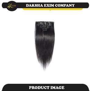 CIERRE CABELLO HUMANO CRUDO REMY VIRGEN CABELLO DEL TEMPLO INDIO DEL SUR DE LA INDIA FÁBRICA PRECIOS AL POR MAYOR BARATOS - Product Image 2