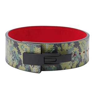 Cinturón de levantamiento de pesas con logotipo personalizado, hecho a mano, con palanca, para gimnasio, entrenamiento, para hombres y mujeres, ajustable, con hebilla de palanca para levantamiento de pesas - Product Image 4
