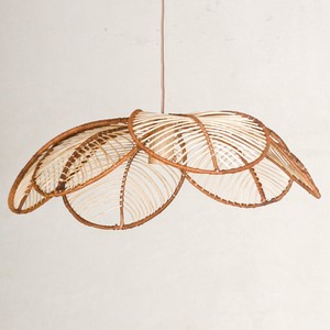 Ceiling lamp for baby room decorating trendy design natural rattan <b>pendant</b> <b>light</b> lampshades - Product Image 5