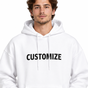 Sudadera con capucha de algodón premium para hombre, forrada con suave tejido polar, para uso casual al aire libre, nueva colección. - Product Image 4