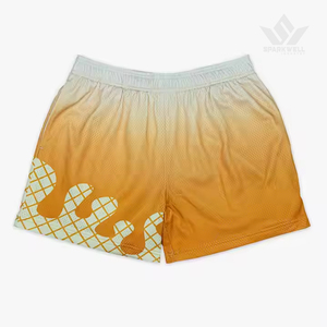 Pantalones Cortos Deportivos de Secado Rápido con Estampado de Helado Verde Menta para Hombre, Cintura Media, Elásticos, Casuales, Atléticos, con Bolsillos Laterales - Product Image 6