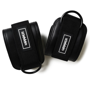 Sangles de cheville en néoprène rembourrées pour la musculation, avec anneaux en D réglables pour fixation de câble, entraînement de fitness en salle de sport - Product Image 2