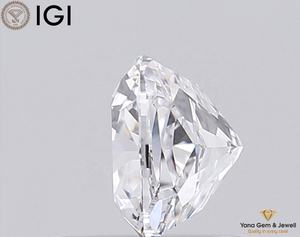 Diamante Cultivado en Laboratorio CVD de Corte Cuadrado de 1.00 Quilates con Certificado IGI, Color D, Claridad VVS2, para un Diseño de Anillo Elegante - Product Image 3