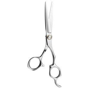 Tijeras de Peluquería de Acero Inoxidable Templado al Hielo de la Mejor Calidad, para Diestros, con Cuchilla Afilada, para Salón y Barbería - Product Image 1