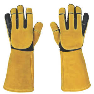 Top Quality Cowhide Leather Cut Resistant MIG Welding <b>Gloves</b> Wholesale Anti-slip Breathable Safety Working <b>Gloves</b> For Welder - Product Image 3