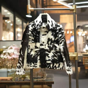 Giacca <span class=keywords><strong>in</strong></span> <span class=keywords><strong>Vera</strong></span> <span class=keywords><strong>Pelle</strong></span> da <span class=keywords><strong>Uomo</strong></span> con Colletto Alto, Impermeabile e Antivento, Stile Eco-Friendly High Street - Vendita all'Ingrosso - Product Image 6